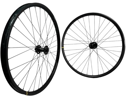 FITWHEELS MTB Laufradsatz 29 Zoll Boost - Handgebaut in unserer Werkstatt - mit Felge Mavic EX 630 und Naben Fastace LP Boost - Hookless Tubeless Ready - 6-Loch Disc - Enduro Trail Freeride - 130 kg