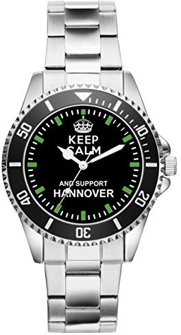KIESENBERG Hannover Geschenk Artikel Idee Fan Uhr 1295