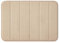 MIULEE Badematte Memoryschaum Badezimmerteppich Wasserabsorbierend Badteppich Memory Foam Duschvorleger Badvorleger rutschfest Waschbar für Badezimmer 40x60cm Beige