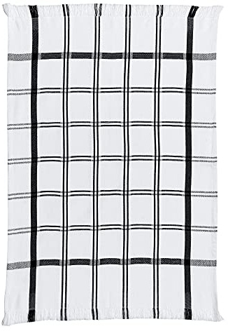 Geschirrtuch Carol Noir 50 X 70 schwarz 50 x 70 cm Winkler