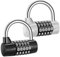 Oumuik Cadenas avec code numérique, cadenas 2 pièces, cadenas à combinaison, cadenas à 5 chiffres