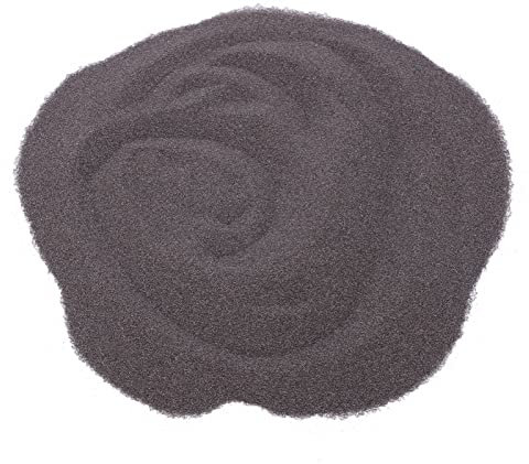 Sable D'alumine Fondu Brun 1KG / 2.2LB, Sable Abrasif pour Pistolet de Sablage, pour Outils Abrasifs ou Sablage, Pistolet de Sablage et Armoire(24 Grit)