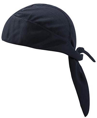 Kopftuch Pure Radmütze Herren Laufen Bandana Kopftuch Piratenhut Kapuze Stirnband Schwarz