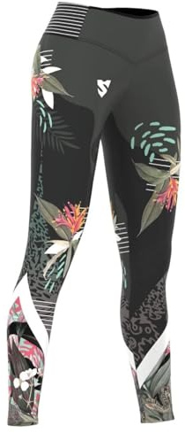 SMMASH Sport Leggings Damen Sportleggings Lang High Waist Push Up Blickdicht Elastisch Figurformend Sporthose Yogahose