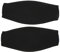Yosoo Health Gear 2 Stück Tauchmaskenband, Schwarzes Neopren-Material, Stabilisierend, Sicherheitsschutz, Wickelabdeckung, Tauch-Schlagriemen, Wasserdicht, Schnorchel und Schwimmbrille