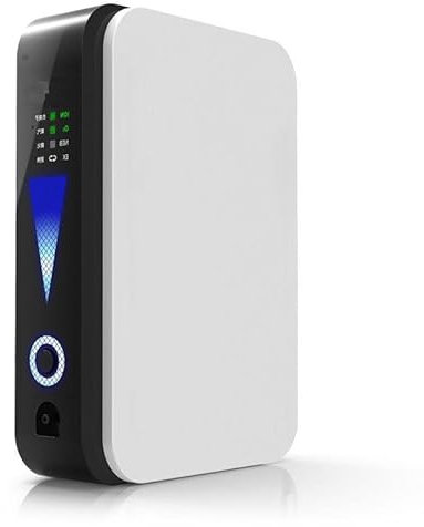 SZAJOR Mini concentrador de oxígeno portátil, máquina de oxígeno, generador de oxígeno Ajustable de 1-2L/min para el hogar, Viajes, Coche Desde el hogar