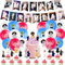 Tayl-o Birthday Decorations, Party Decorations, Singer Birthday Decorations Happy Birthday Banner, Latex Balloons, Cake Toppers, Cupcake Toppers, for Fan's Themed Birthday Party Supplies
