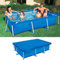 Keuyeo Dustproof Swimming Pool Cover Rectangle Pool Cover for Above Ground Inflatable Pool Waterproof Rectangular Frame Pool Covers Protector