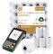 Nipa | 10 Kassenrollen 57 mm x 18 Meter x 12 mm, hochwertiges Thermopapier für Bank-Quittungen, ideal für Sumup, Nexi, Nexa und andere kompatible POS-Terminals, BPA-frei (10)