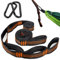 RNHDLY 2er Pack Hängematte Befestigung 2 m x 2,5 cm Hängematten Aufhängung Gurte mit 2 Schwerlast Karabiner, Schaukel Befestigung Seil für Hängematte mit 6 Schlaufen für Camping Outdoor Wandern