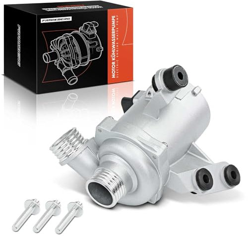 Frankberg Bomba de agua Refrigeración del Motor Eléctrico 4-Polos Compatible con Serie 1 E81 E87 Serie 3 E90 Serie 3 Coupé E92 Serie 5 E60 Serie 5 Touring E61 Replace# 11517559272