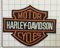TOPPA GRANDE BIG LOGO BAR&Shield TERMOADESIVA PATCH Compatibile con HARLEY RICAMATA Descrizione Misure: ca. 26 x 20 cm