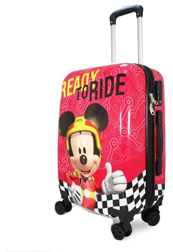 Disney Mickey Maus ABS Koffer Reisekoffer mit Schloss 55 x 40 x 20 cm