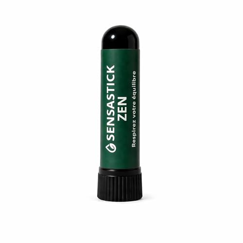 Sensastick ZEN – Inhalateur aux huiles essentielles – Bien-être & relaxation naturelle – Mélange aromatique apaisant – Utilisation simple et rapide – Format nomade – Fabriqué en France