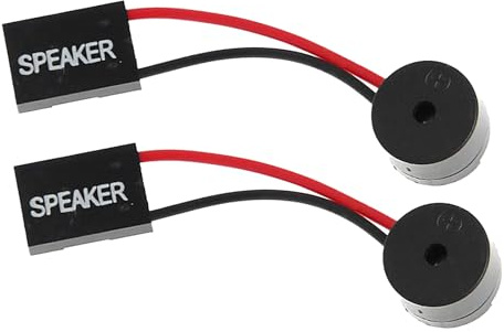 Qcbuegof Effizientes PC-Summer, Computer-Mainboard-Lautsprecher-Designs für grundlegende Warnungen und Startgeräusche, wesentliche Alarmfunktion, PC-Summer