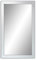 Spiegel MIT Rahmen 32 GRÖßEN 70/50, 50/70cm,12 Farben Rahmen, Handgefertigte, breiter Fester Rahmen, Stabiler Rückwand, Rahmenleiste: 60x20mm, Farbe: Aluminium