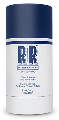Reuzel Clean and Fresh Solid Face Wash Stick, Deep Hydration, 50 g