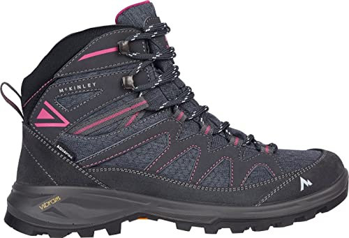 McKinley Damen Vulcanus Stiefel, Anthracite/Red, 38 EU