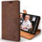 Snakehive Leather Wallet for Samsung Galaxy S22 Ultra 5G | Genuine Leather Wallet Phone Case with Card Holder | Flip Folio Case/Cover with Stand | Compatible with Samsung Galaxy S22 Ultra | (Brown)