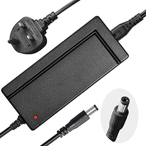 MOUDENSKAY 42V 2A Electric Scooter Charger, Universal Hoverboard Charger for 36V Li-ion Batteries Electric Bike, Mobility Scooter with 5.5mm * 2.1mm Connector