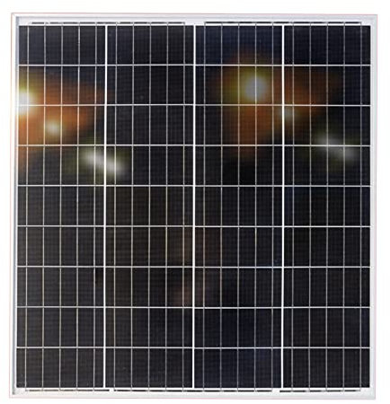 Placa Solar, Panel Solar, Eco, Placas Solares, Monocristalino Eficiencia Paneles Solares, 18v 100W Fotovoltaico para Movil Coche Techos Caravanas Barcos Superficies Desiguales
