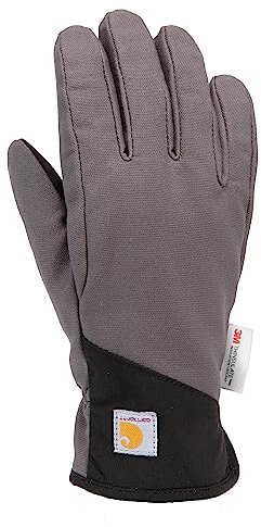 Carhartt Handschuhe mit offener Manschette mit flexibler Isolierung und strapazierfähiger Isolierung Arbeitshandschuhe für Damen, Gravita, M, Grava, 38