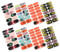 FRCOLOR 112pcs Halloween Nail Art Stickers Self-Adhesive Manicure Decals for Women Easy Application Removal Diverse Designs for Festive Nail Decoration