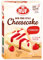 RUF New York Cheesecake Strawberry ohne Backen, Original amerikanischer Käsekuchen mit Erdbeersoße, 1 x 360g