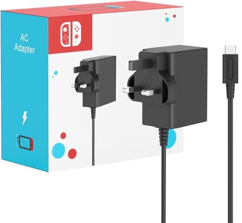Charger for Nintendo Switch, 45W Fast Charging for Switch, AC Adapter Power Supply with 10FT USB C Cable for Switch Lite/Switch OLED/Switch Deck Dock/Switch Pro Controller, Support TV Mode