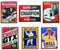 Aketemola Carteles 6 unidades Vintage Garaje - Decoración Retro para Pared, Café, Bar, Pub, Hogar - Regalo Original hombres amigos cumpleaños fiestas y celebraciones