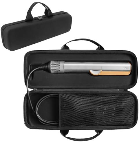 Janjunsi Borsa Compatibile con Dyson Airstrait HT01 Custodia Protettiva Portatile per Piastre per Capelli Borsa da Viaggio Piastra per Capelli Stecca Organizzatrice