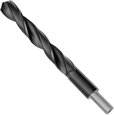 HSS-R Bohrer Schaftbohrer Spiralbohrer Metallbohrer Eisenbohrer 24,0 mm Durchmesser mit reduziertem Schaft 13 mm