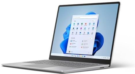 2022 Microsoft Surface Laptop Go 2 with Intel Core i5-1135G7 (12,4-inch, 16GB RAM, 256GB SSD) (QWERTY English) Platinum (Renewed)
