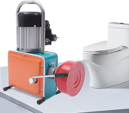 Macchina elettrica per la pulizia dei tubi, 1000W, detergente per scarichi 400 giri/min, adatta per tubazioni Ø20-150mm, pulitore per scarichi bagno e cucina