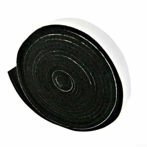 Gdfnmogo BBQ Gasket Grill Tape, High Temp Grill Seal Self Stick Gasket, Made Of Fire Resistant Fibre, Self-barbecue Seal Tape, With Fire Resistant