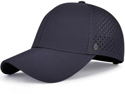 AOPREL Baseball Cap Herren Damen, Wasserdicht Basecap, Atmungsaktivem UV-Schutz Baseball Kappe für Outdoor-Aktivitäten, Golf, Tennis (DE/NL/SE/PL, Alphanumerisch, Einheitsgröße, Marineblau)