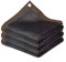 Tela de sombra 90 % de bloqueo solar para invernadero, pérgola y patio, malla duradera para piscina, disponible en forión/negro, 6 x 8 m, protección UV