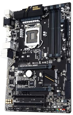Scheda madre La scheda madre Fit For GIGABYTE GA-Z170-HD3 DDR3 ha 4 slot DDR3 / DDR3L e supporta i processori Intel Core di sesta e settima generazione