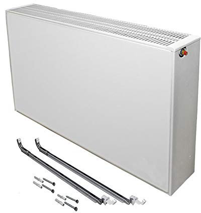 Buderus Logatrend Ventil-Flachheizkörper VC-Plan Typ 33 BH 300 vers. Längen + Halter (BL: 1400 mm)