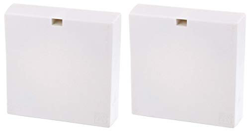 HAVA 2er Pack Herdanschlussdose 400V Aufputz/Unterputz weiß-beige