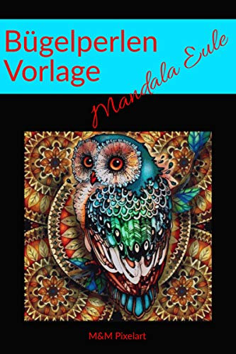 Bügelperlen Vorlage: die Mandala Eule