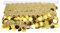 Tassel Belly Chain, 10 Meter langer Bauchtanzgürtel mit runder Münze Körperschmuck Kette Accessoire für Bauchtanz, National Outfit und Hüfttuch Dekoration (Golden)
