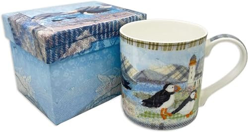 Coastal Tweedies Bone China Mug with Gift Box