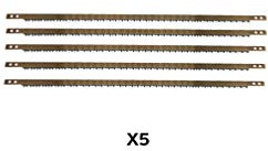 Diamwood Platinum - 5 lame per sega ad arco L. 605 x Ht. 20 x spessore 0,67 x dentatura isocele per legno secco - Diamwood Platinum