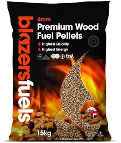 Blazers HEAT007 Fuel Premium Granulés de Bois 15 kg Beige