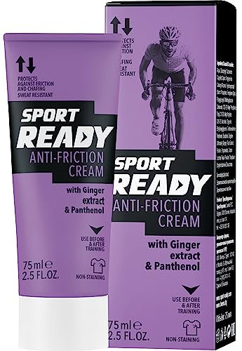 SPORT READY Anti-Friction Cream – schützt vor Reibung und Scheuern, schweißresistent, fleckenfrei (75 ml)