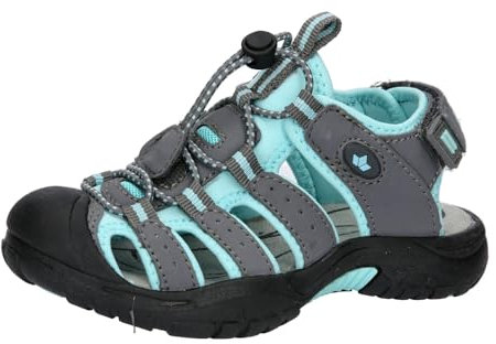 Lico Nimbo Sandales, Gris/Turquoise, 32 EU