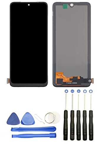 JUANIO Pantalla Completa Compatible con Xiaomi Redmi Note 11 4G Talla 6.43 Azul 2201117TG, 2201117TI, 2201117TY, 2201117TL Vidrio Táctil + Pantalla LCD + Herramientas Ofrecido