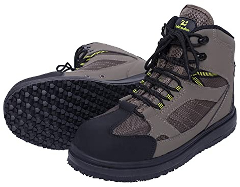 Kylebooker Bottes de pêche et de Chasse pour Homme - Légères et antidérapantes, Vert, 44 EU