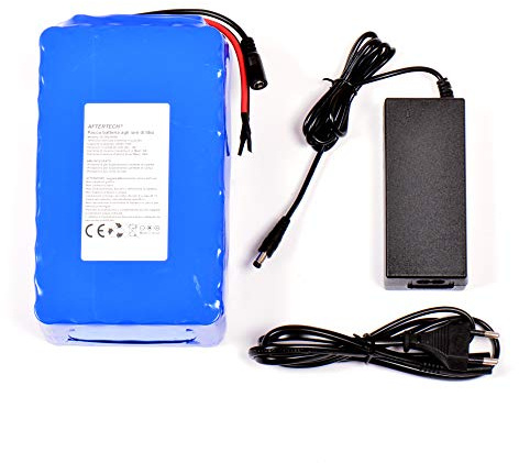 AFTERTECH BATTERIEPACK 36V 20Ah WIEDERAUFLADBARE LITHIUMBATTERIE 200x110x68mm 20000mAh 36Volt 10s6p H1D2